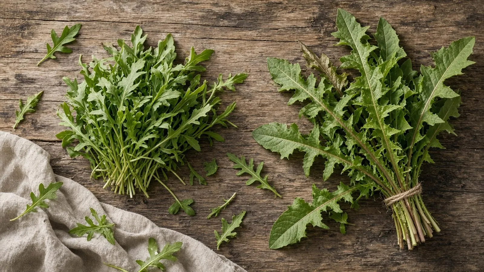 Bitter greens support healthy bile flow