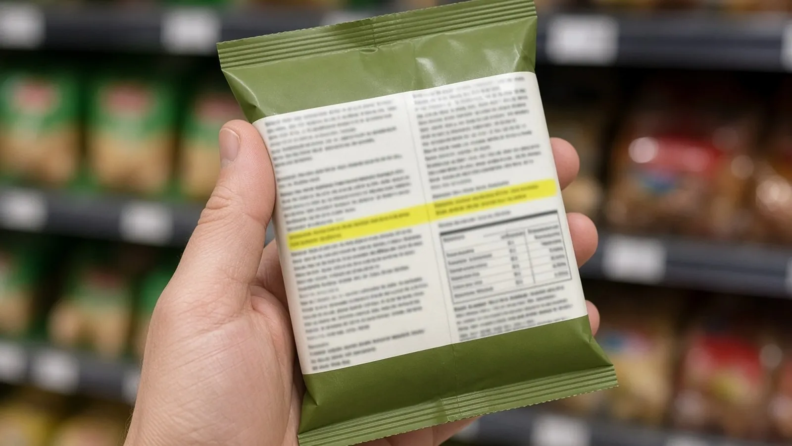 Read the label: seed oils hide in most packaged foods