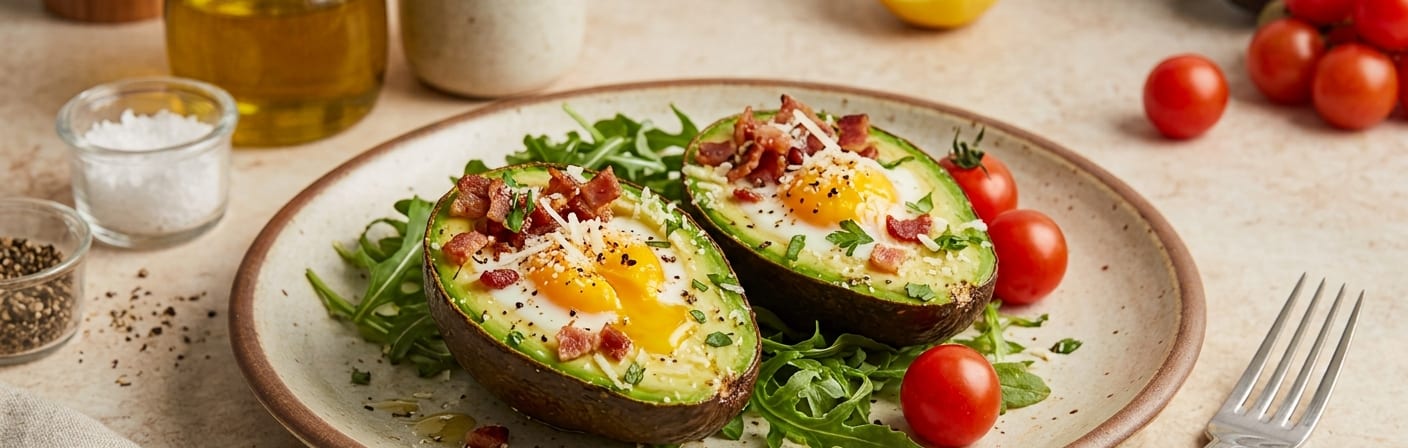 Avocado Egg Bake