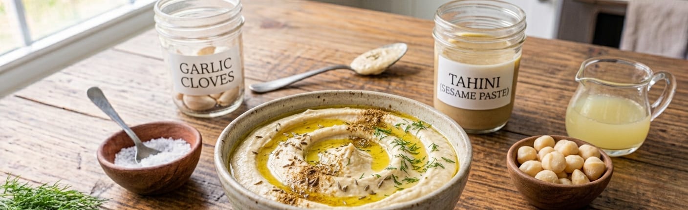 Chickpea and Macadamia Hummus