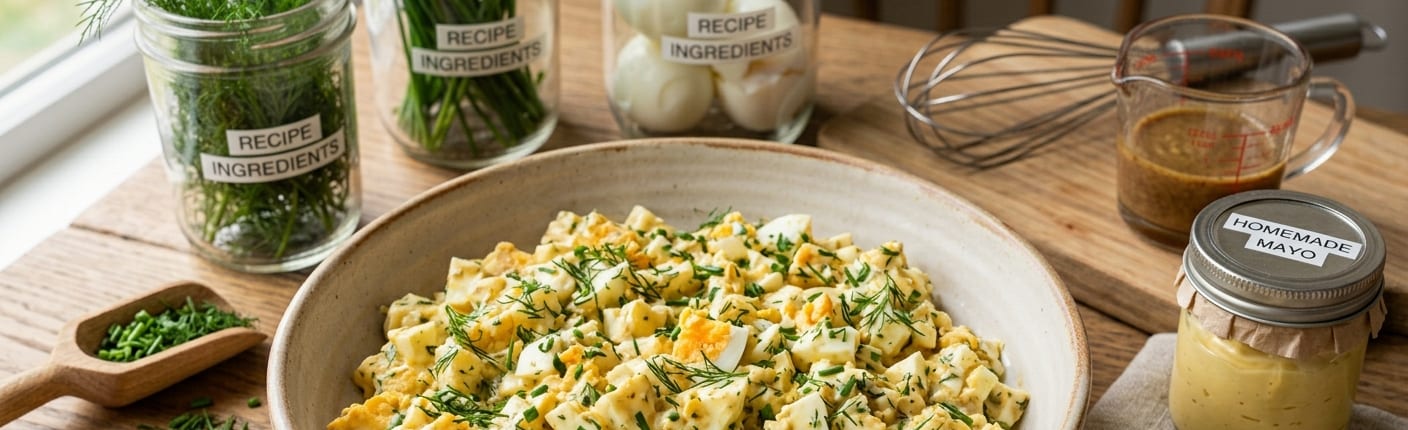 Classic Mustard Egg Salad
