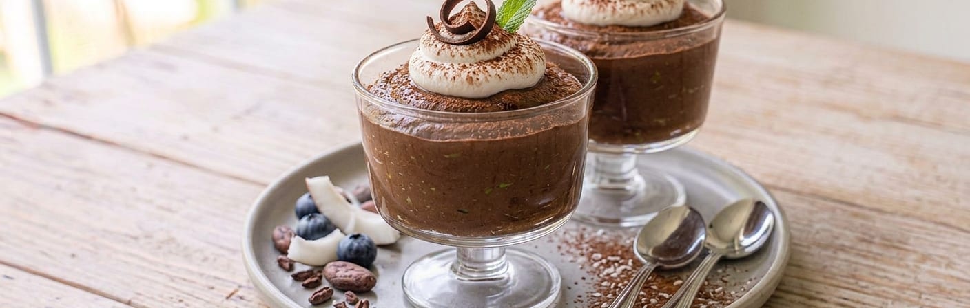 Dairy Free Avocado Chocolate Mousse