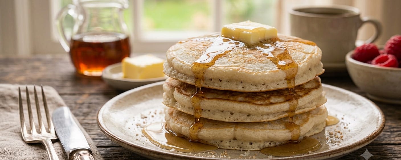 Fluffy Coconut Keto Pancakes