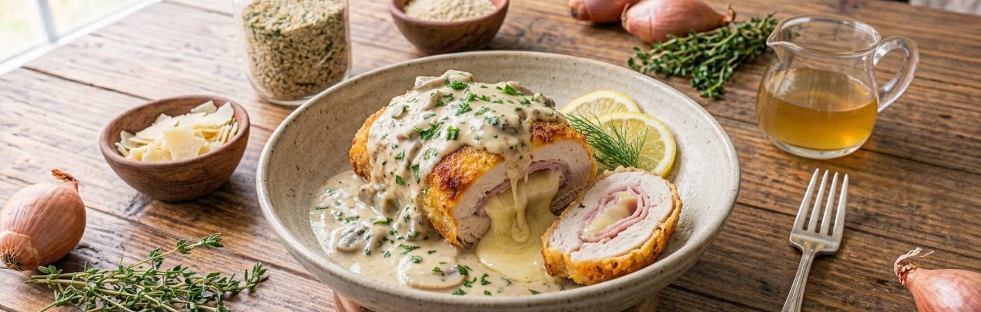 Keto Chicken Cordon Bleu