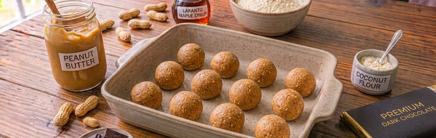 Keto Peanut Butter Balls