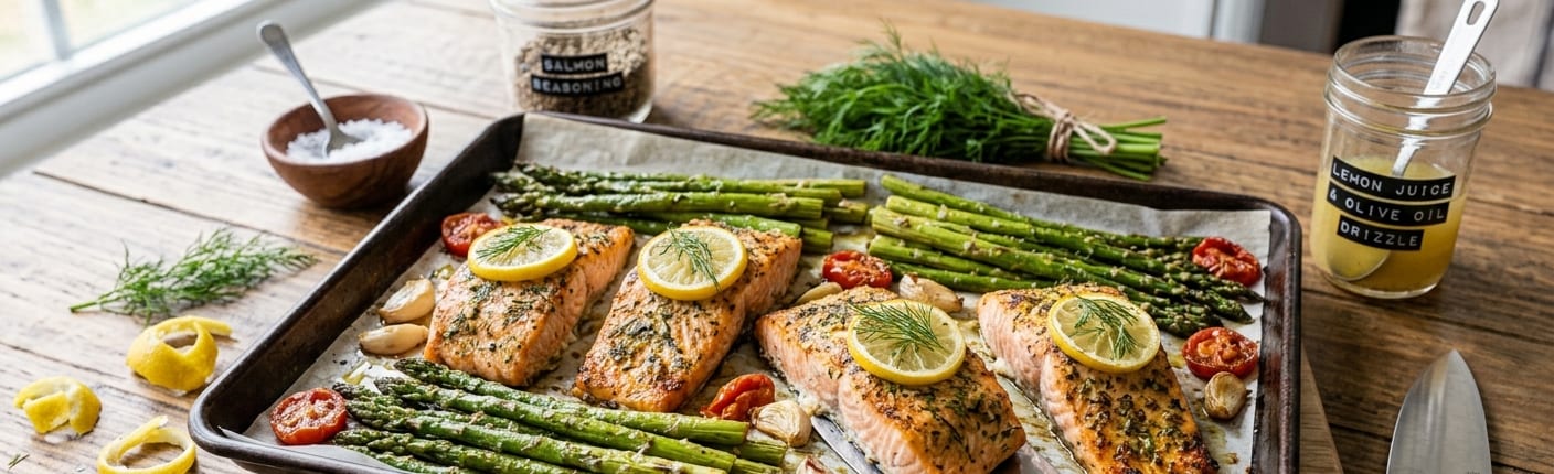Salmon and Asparagus Bake