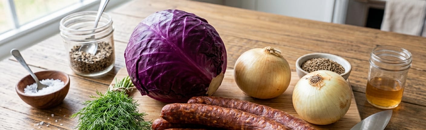 Sausage and Cabbage Skillet